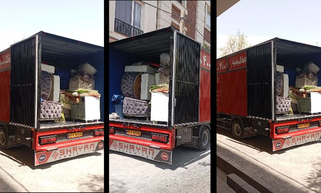 اسباب کشی در شهرک جان نما